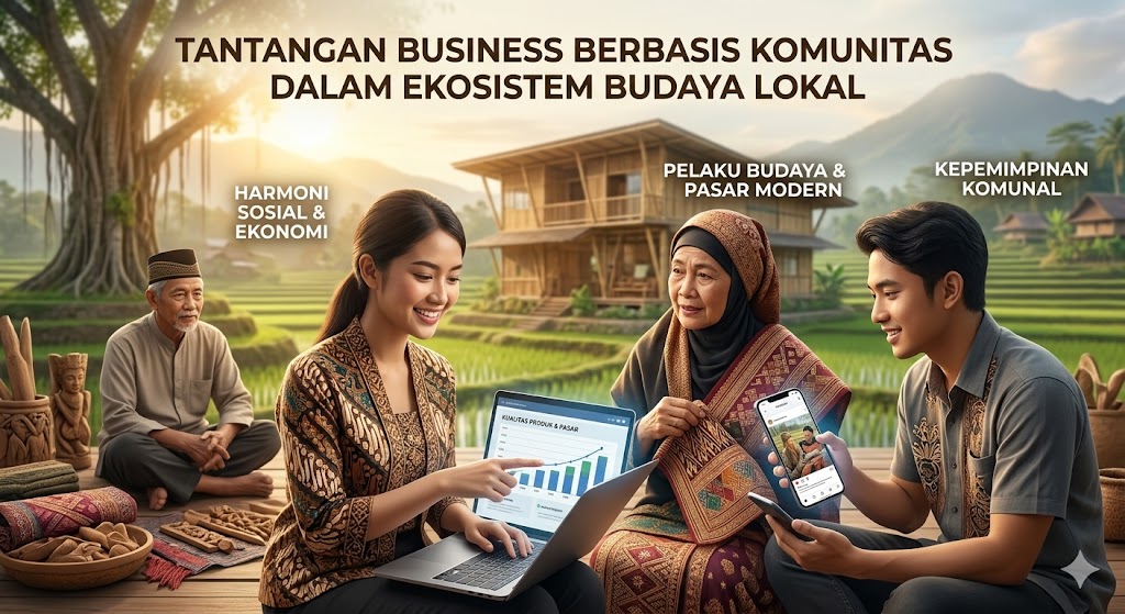 Tantangan Business Berbasis Komunitas & Budaya Lokal