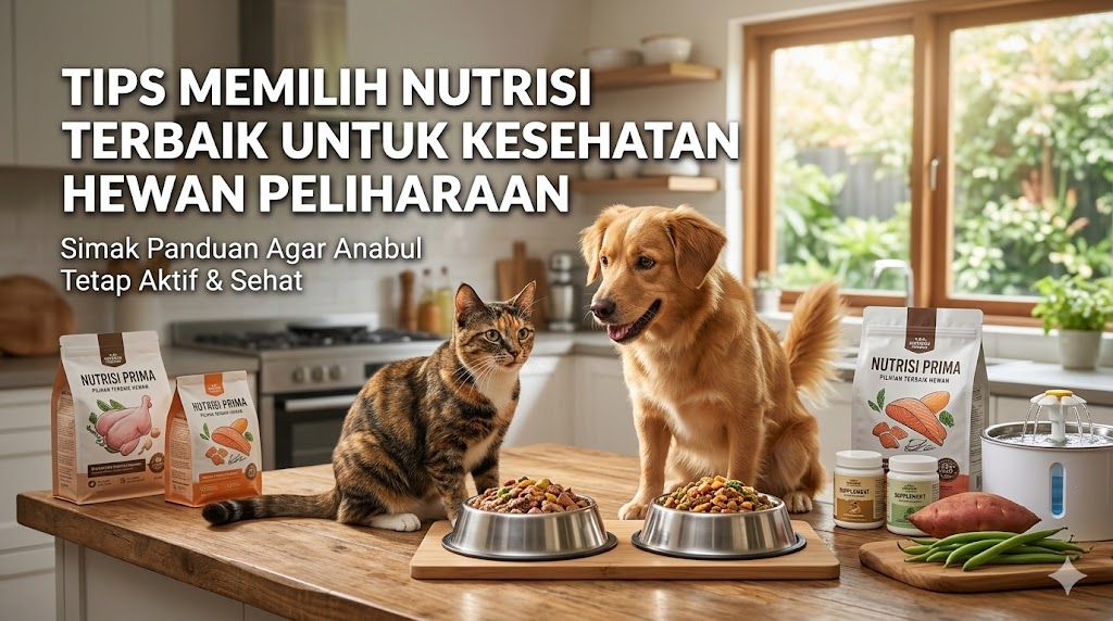 Tips Memilih Nutrisi Terbaik untuk Kesehatan Hewan