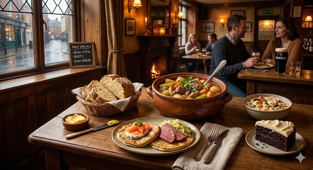 daftar menu wajib coba saat berkunjung ke restoran Irlandia